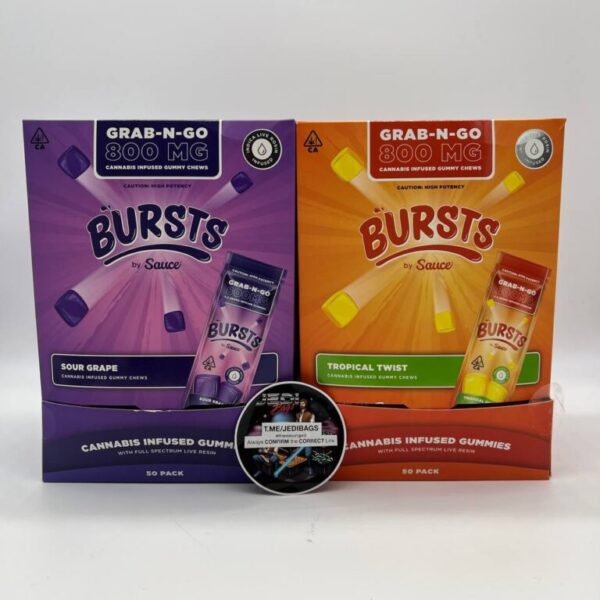 “BURSTS” Edibles By Sauce