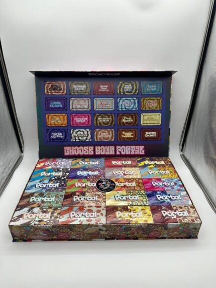 Portal Mushroom Chocolate Bars – 20 Flavor Organic Chocolate Gift Box