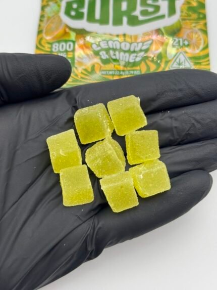 Terp Burst THC Gummies 800mg – Premium Cannabis Edibles