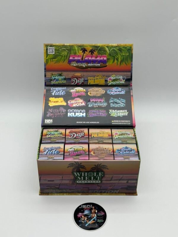 Whole Melt Extracts Playa Edition Live Resin Sugar 16oz | Mixed Strain Variety Pack