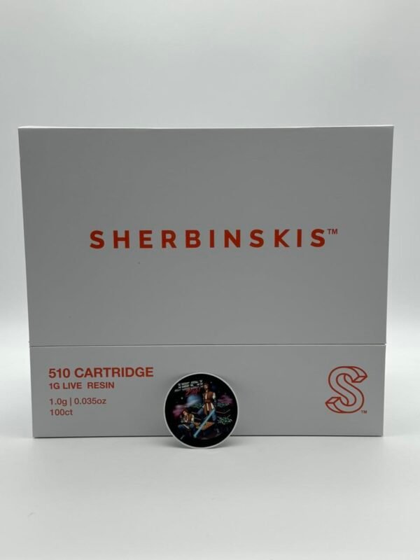 Sherbinskis 510 Cartridge 1G Live Resin Vape Cart | Premium Cannabis Cartridge