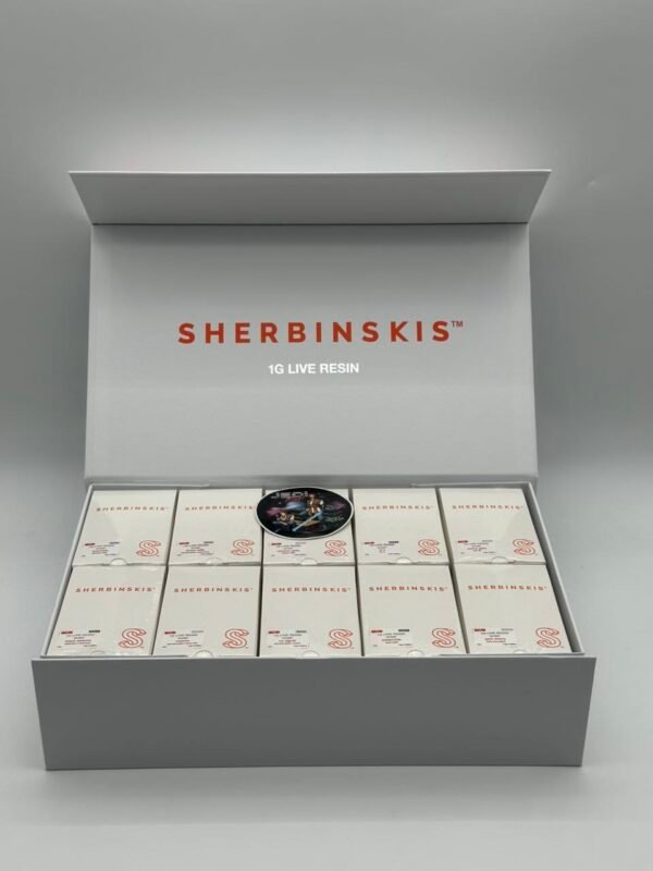 Sherbinskis 510 Cartridge 1G Live Resin Vape Cart | Premium Cannabis Cartridge