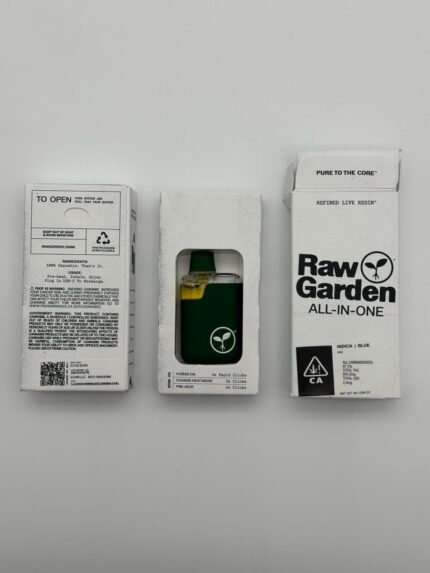 Raw Garden All-In-One Live Resin Vape iGlue Indica 1g Disposable