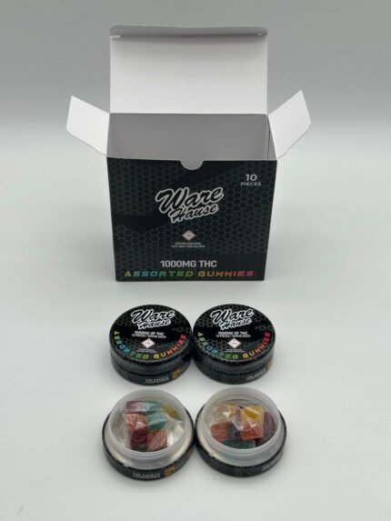1000MG THC Gummies – Ware Hause Assorted Edibles