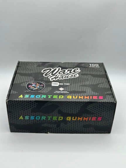 1000MG THC Gummies – Ware Hause Assorted Edibles