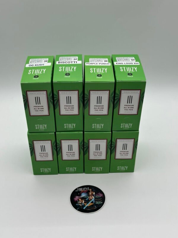 STIIIZY Premium All-In-One THC Disposable Vape Pen 5-Pack