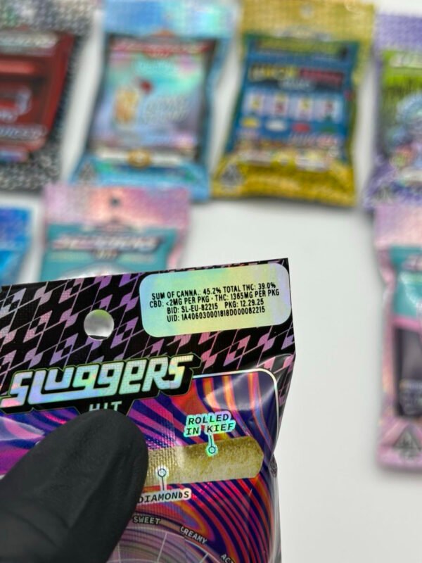 Sluggers Hit Juiced Pre-Rolls 5 Pack (3.5g) – Premium Infused THC Pre-Rolls – Multiple Flavors