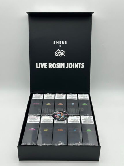 Sherbinskis x Doja Live Resin Infused Pre-Roll Joints (5 Pack) - Premium Cannabis Pre Rolls