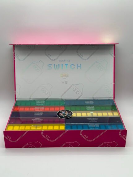 Boutiq Switch ORB V5 2G Disposable Vape | Liquid Live Diamonds Triple Tank