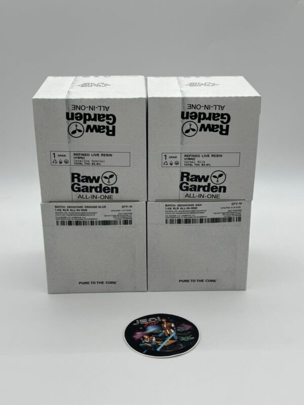 Raw Garden All-In-One 1g Refined Live Resin Vape – 80%+ THC