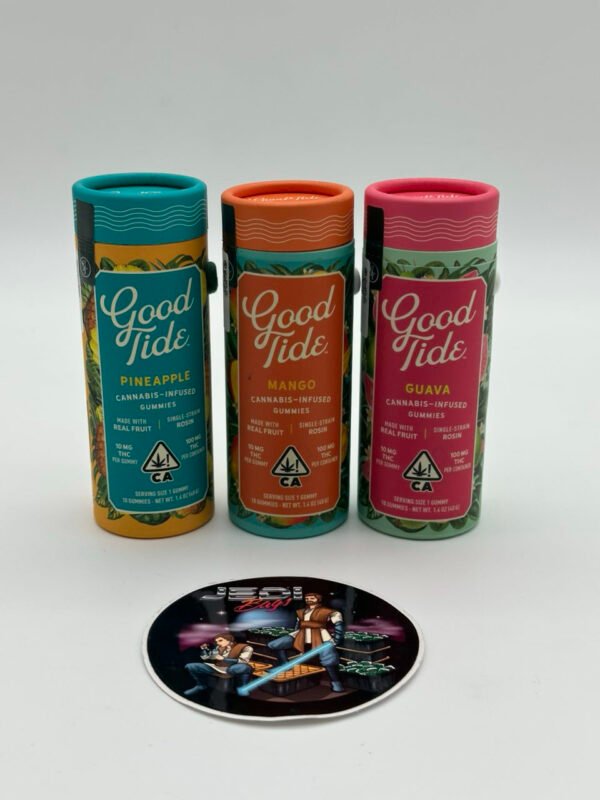 Good Tide Cannabis Infused Gummies – Premium THC Edibles (Solventless & Full Spectrum)