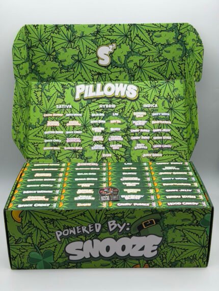 Pillows by Snooze St. Patrick’s Edition – Premium Cannabis Flower Box