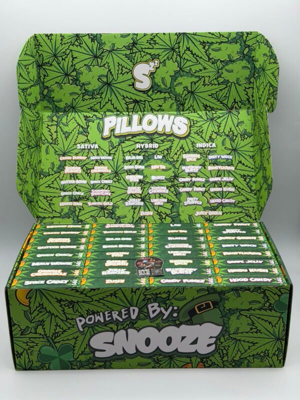 Pillows by Snooze St. Patrick’s Edition – Premium Cannabis Flower Box