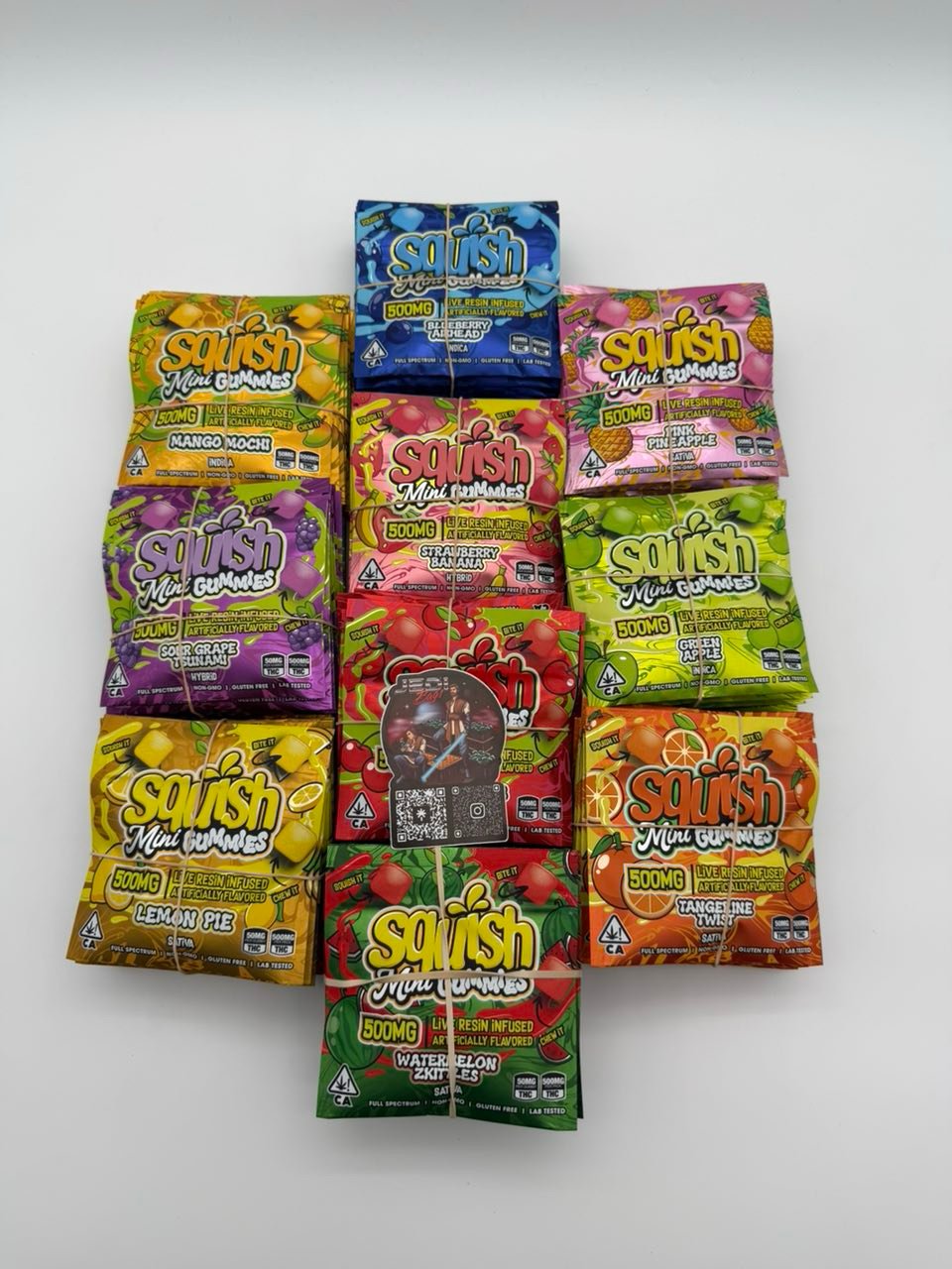 Squish Mini Gummies - 500mg Squish Mini Gummies - 500mg
