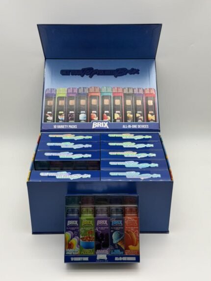 BRIX 2g Disposable All-In-One Devices Variety Pack (100 Count | 10 Flavors)
