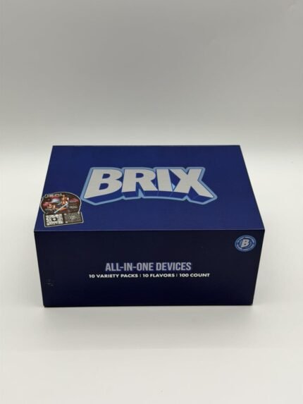 BRIX 2g Disposable All-In-One Devices Variety Pack (100 Count | 10 Flavors)