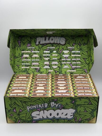 Pillows Designer Edition Premium Cannabis Flower 1LB Box by Snooze – Exotic Bulk Flower Assorted Strains